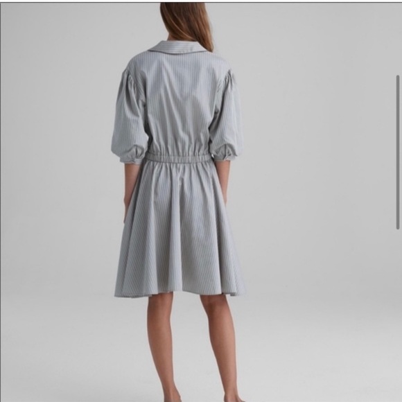 Club Monaco Women’s Dress With Brown Stripes - Picture 3 of 16